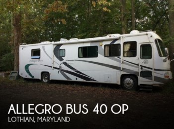 Used 2001 Tiffin Allegro Bus 40 OP available in Lothian, Maryland