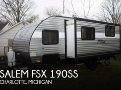 Used 2019 Forest River Salem FSX 190SS available in Charlotte, Michigan