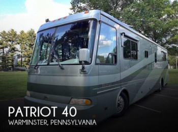 Used 2001 Beaver Patriot 40 available in Warminster, Pennsylvania