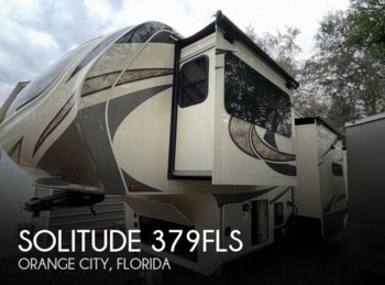 Used 2019 Grand Design Solitude 379FLS available in Orange City, Florida