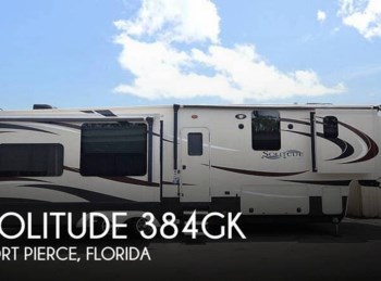 Used 2016 Grand Design Solitude 384GK available in Fort Pierce, Florida