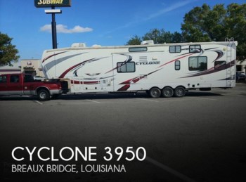 Used 2011 Heartland Cyclone 3950 available in Breaux Bridge, Louisiana