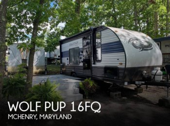 Used 2022 Forest River Wolf Pup 16FQ available in Mchenry, Maryland