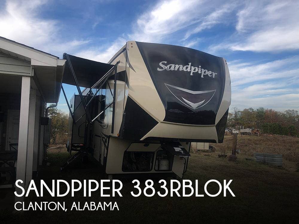 Used 2020  Forest River Sandpiper 383RBLOK by Forest River from Pop RVs in Clanton, AL