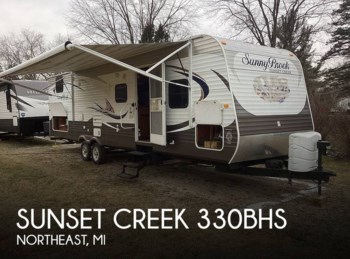 Used 2012 SunnyBrook Sunset Creek 330BHS available in Flint, Michigan