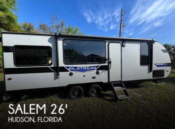 Used 2022 Forest River Salem FSX Plantium 260RTX available in Hudson, Florida