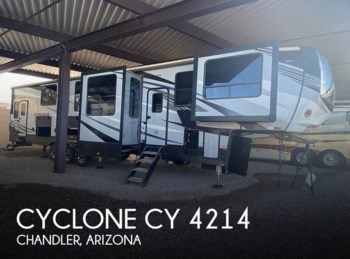 Used 2021 Heartland Cyclone CY 4214 available in Chandler, Arizona