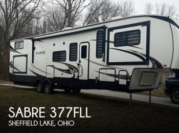 Used 2021 Forest River Sabre 377FLL available in Sheffield Lake, Ohio