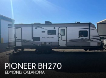 Used 2021 Heartland Pioneer BH270 available in Edmond, Oklahoma