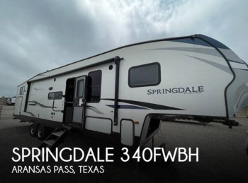 Used 2021 Keystone Springdale 340FWBH available in Aransas Pass, Texas
