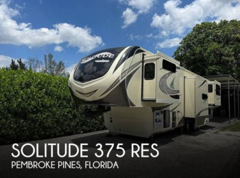 Used 2018 Grand Design Solitude 375RES available in Pembroke Pines, Florida