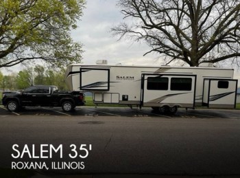 Used 2022 Forest River Salem Hemisphere Fifth Wheel Series M-353BED available in Roxana, Illinois