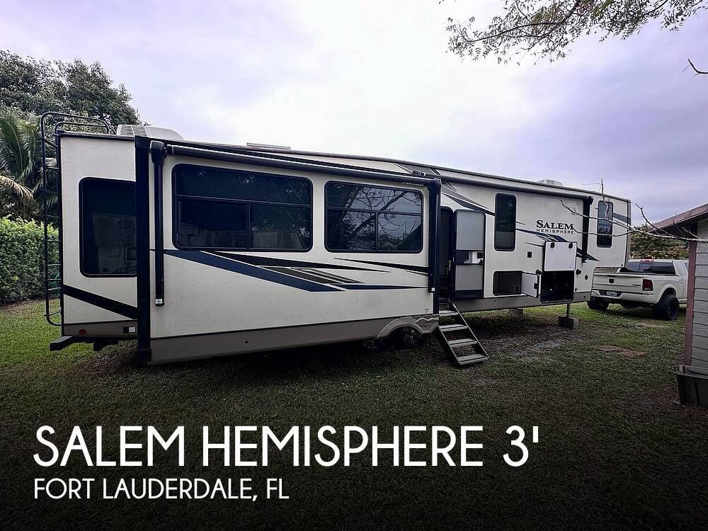Used 2022 Forest River Salem Hemisphere 369BL available in Davie, Florida