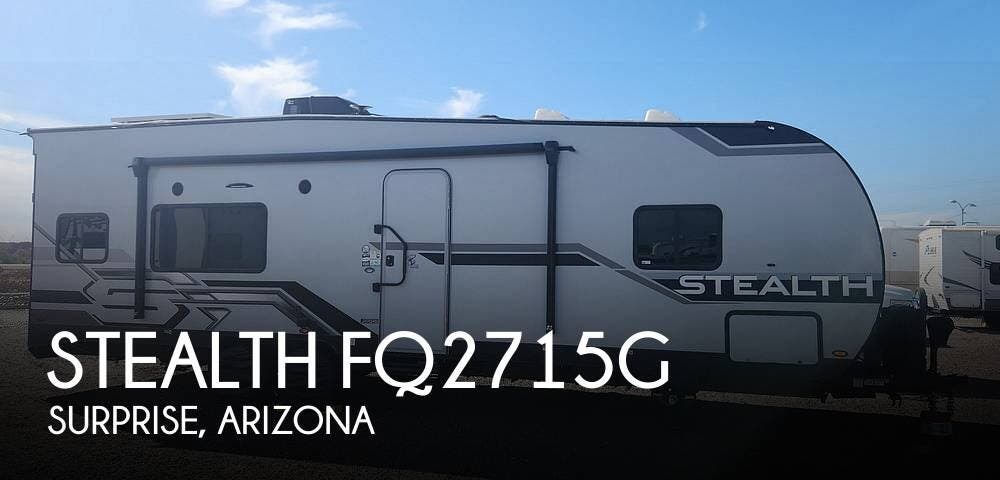 Used 2021 Forest River Stealth FQ2715G available in Surprise, Arizona