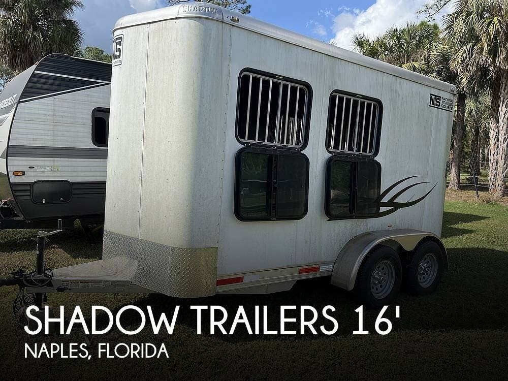 Used 2023 Miscellaneous  Shadow Trailers Shadow 2 Horse Slant Bumper Pull available in Naples, Florida
