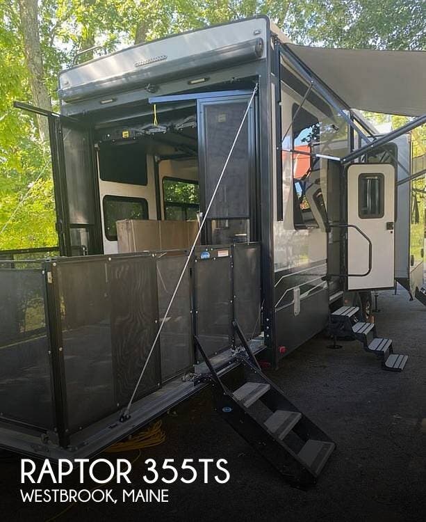 Used 2019 Keystone Raptor 355TS available in Westbrook, Maine