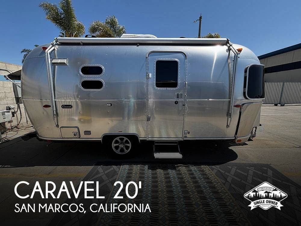 Used 2022  Airstream Caravel 20FB with Awning Package by Airstream from Pop RVs in San Marcos, CA