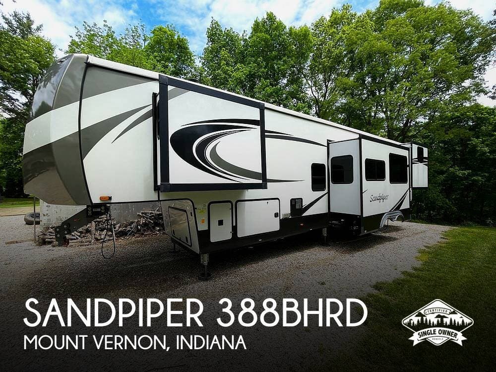Used 2022 Forest River Sandpiper 388BHRD available in Mount Vernon, Indiana