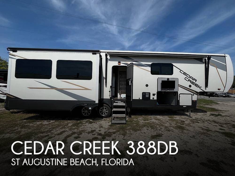 Used 2021 Forest River Cedar Creek 388DB available in St Augustine Beach, Florida