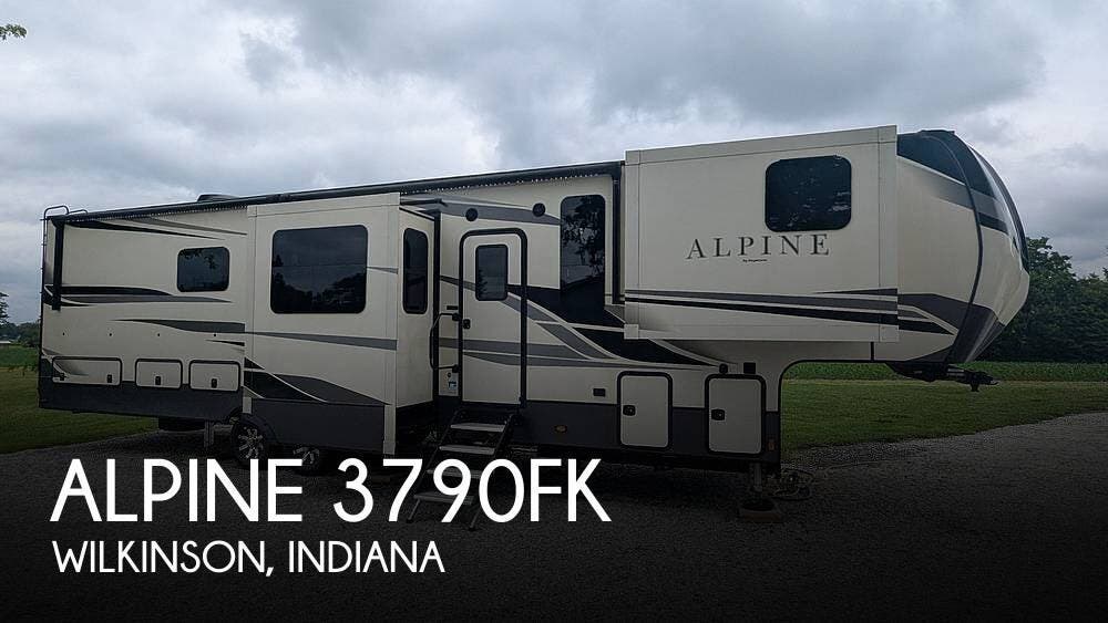 Used 2021 Keystone Alpine 3790FK available in Wilkinson, Indiana