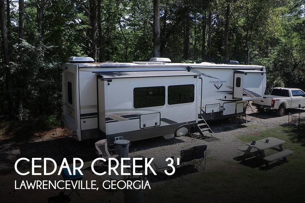 Used 2022 Forest River Cedar Creek Champagne 38EKS available in Lawrenceville, Georgia