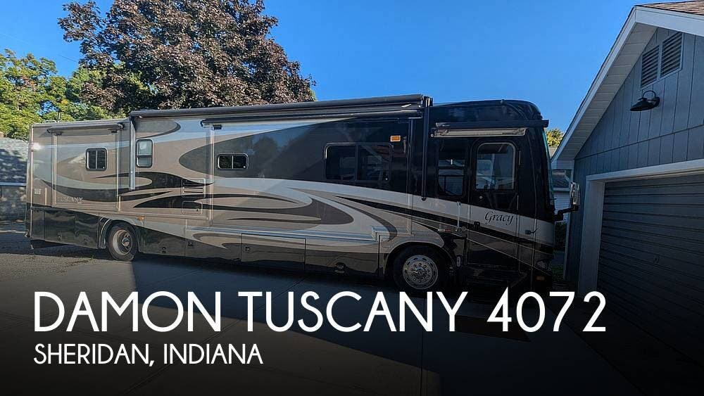 Used 2008 Damon Tuscany 4072 available in Sheridan, Indiana