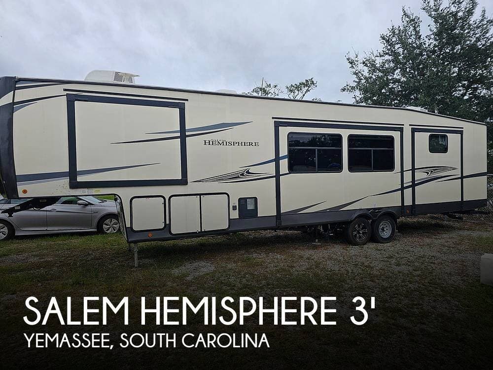 Used 2020 Forest River Salem Hemisphere 356QB available in Yemassee, South Carolina