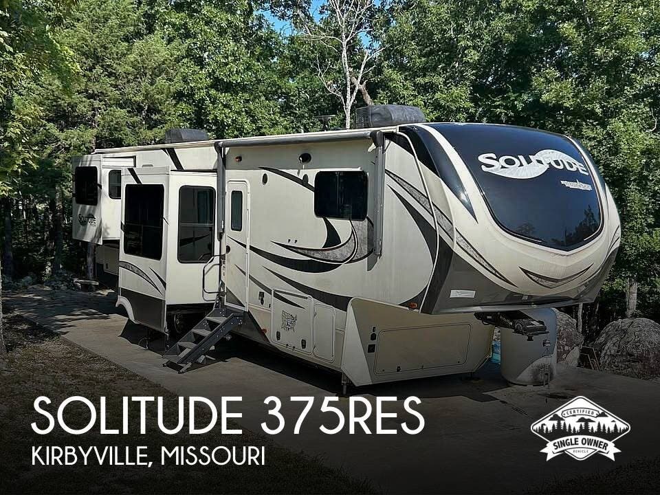 Used 2018 Grand Design Solitude 375RES available in Kirbyville, Missouri