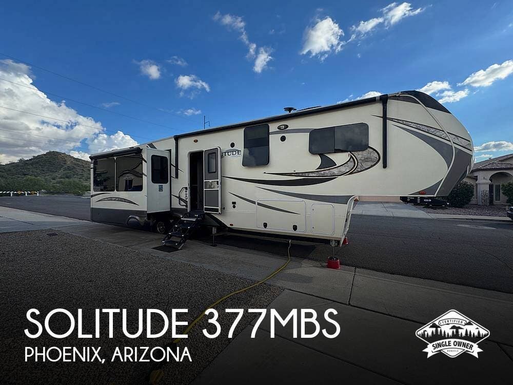 Used 2018 Grand Design Solitude 377MBS available in Phoenix, Arizona