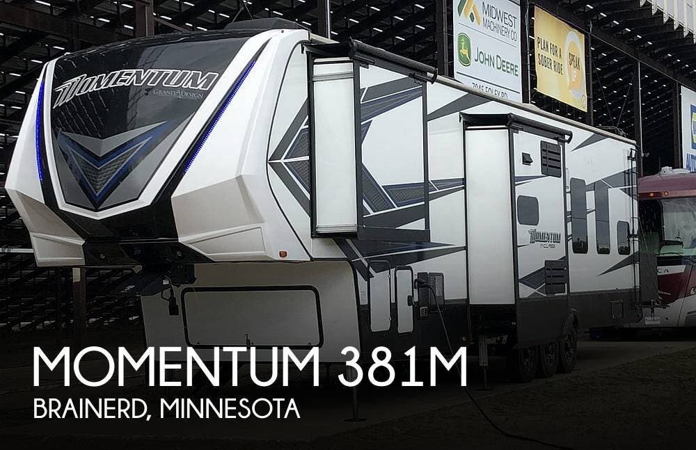 Used 2019 Grand Design Momentum 381M available in Brainerd, Minnesota