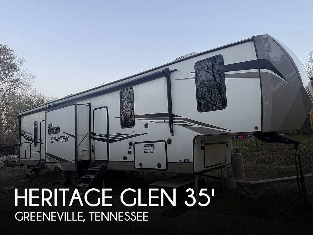 Used 2022 Forest River  Heritage Glen 353BED available in Greeneville, Tennessee