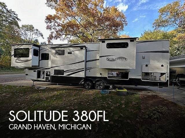Used 2022 Grand Design Solitude 380FL available in Grand Haven, Michigan