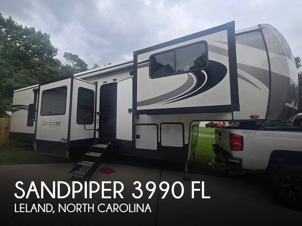 Used 2023 Forest River Sandpiper 3990 FL available in Leland, North Carolina