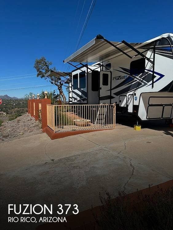 Used 2021  Keystone Fuzion 373 by Keystone from Pop RVs in Rio Rico, AZ