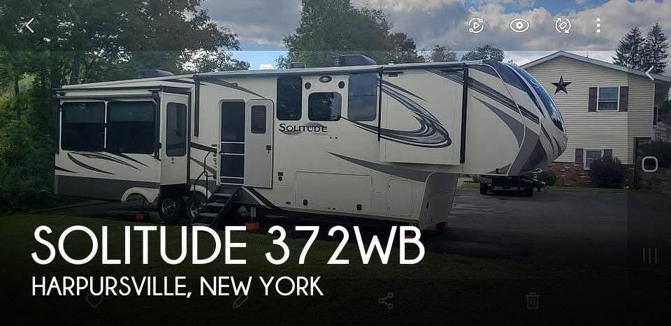 Used 2020 Grand Design Solitude 372WB available in Harpursville, New York