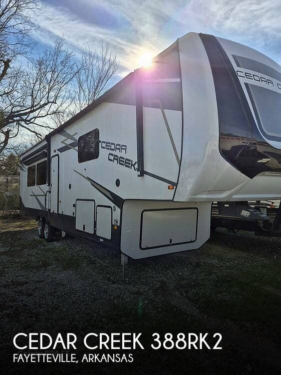 Used 2022 Forest River Cedar Creek 388RK2 available in Fayetteville, Arkansas