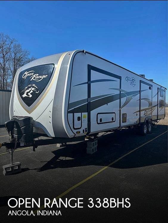 Used 2022 Highland Ridge Open Range 338BHS available in Angola, Indiana