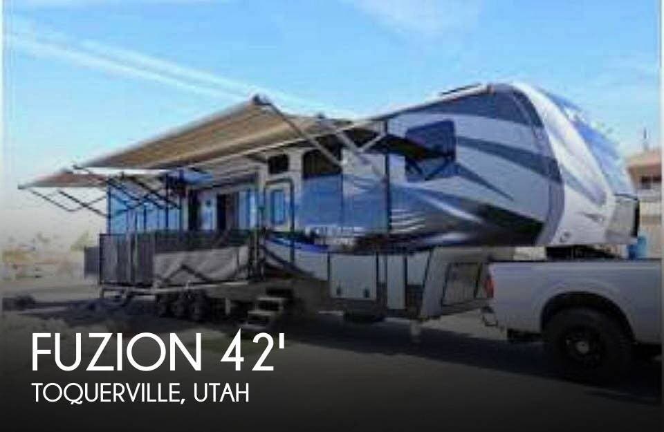 Used 2016 Keystone Fuzion Toy Hauler 420 available in Toquerville, Utah