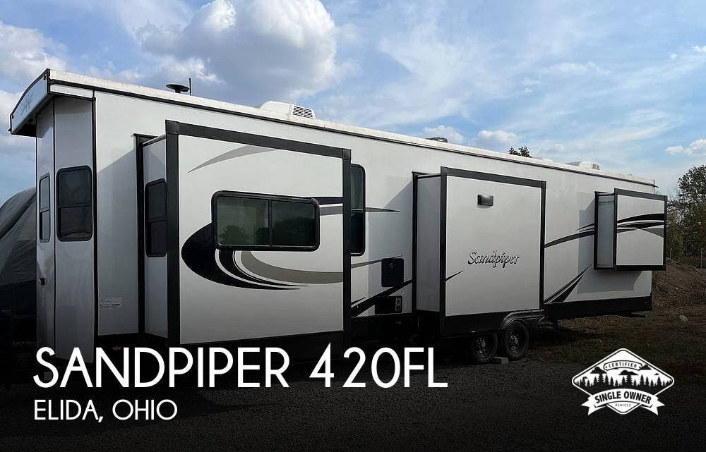 Used 2023 Forest River Sandpiper 420FL available in Elida, Ohio