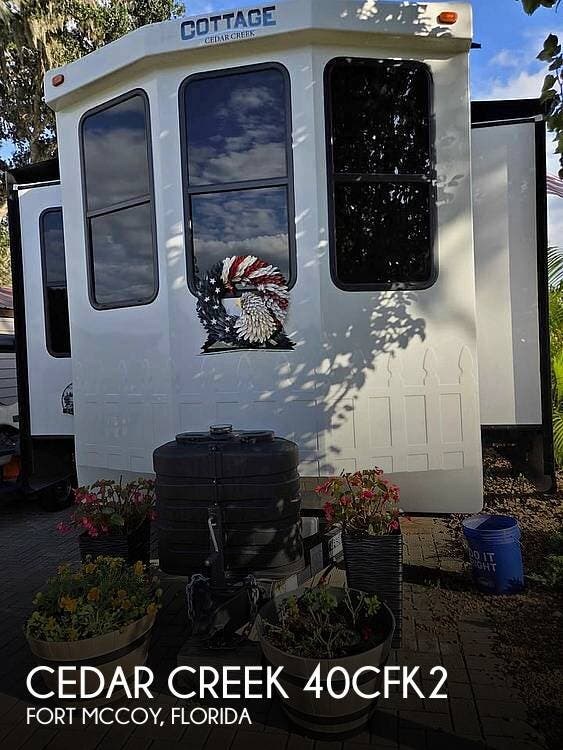 Used 2024 Forest River Cedar Creek 40CFK2 available in Fort Mccoy, Florida