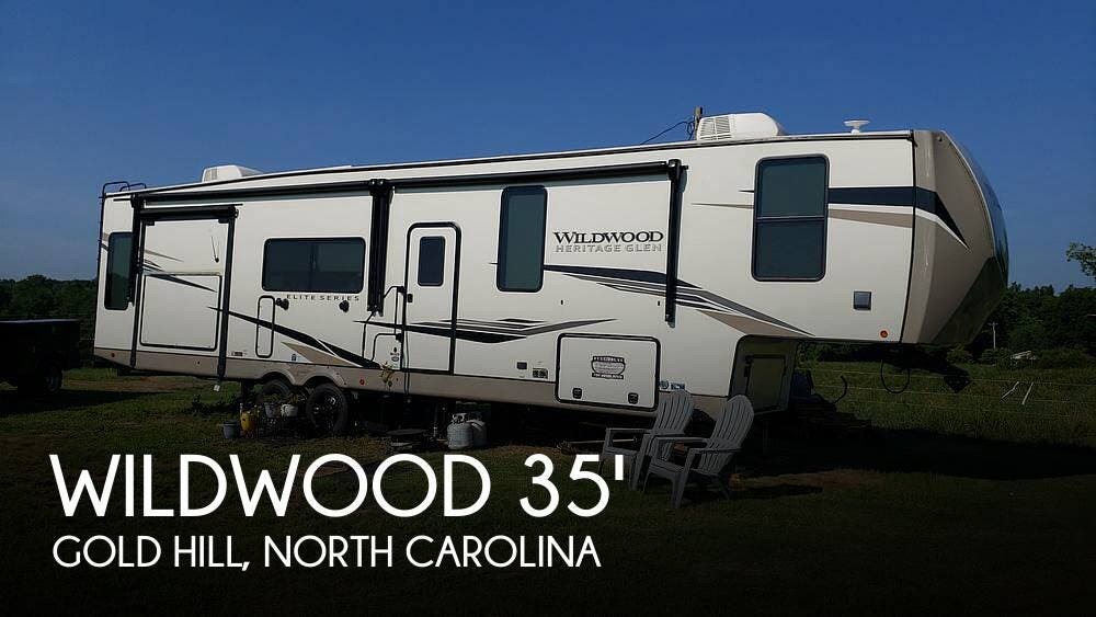 Used 2024 Forest River Wildwood Heritage Glen Elite 35re available in Gold Hill, North Carolina