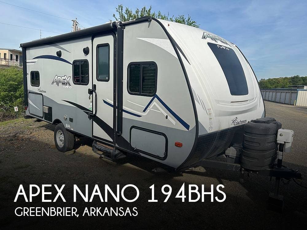 Used 2020 Coachmen Apex Nano 194BHS available in Greenbrier, Arkansas