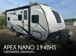 Used 2020 Coachmen Apex Nano 194BHS available in Greenbrier, Arkansas