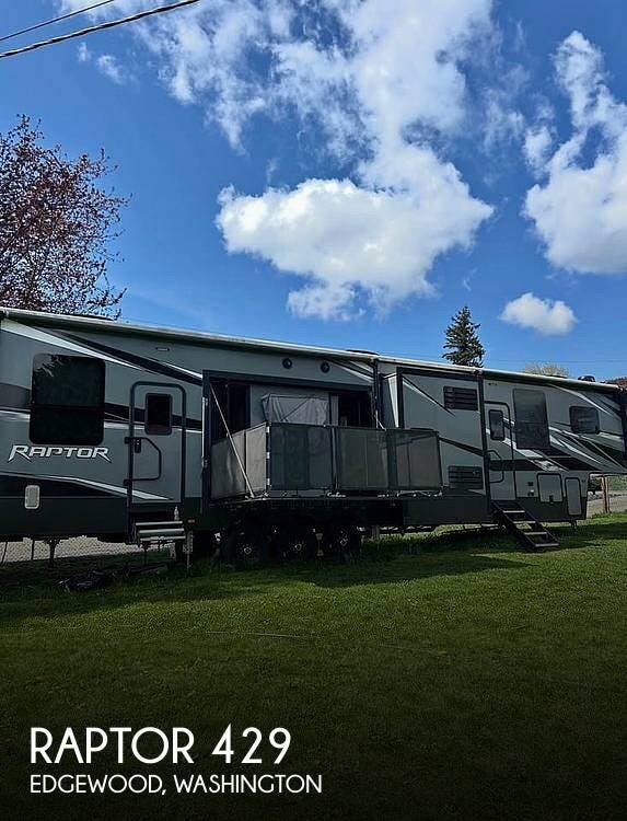 Used 2020 Keystone Raptor 429 available in Edgewood, Washington