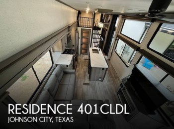 Used 2025 Keystone Residence 401CLDL available in Johnson City, Texas