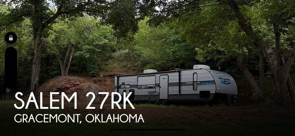 Used 2022 Forest River Salem 27RK available in Gracemont, Oklahoma