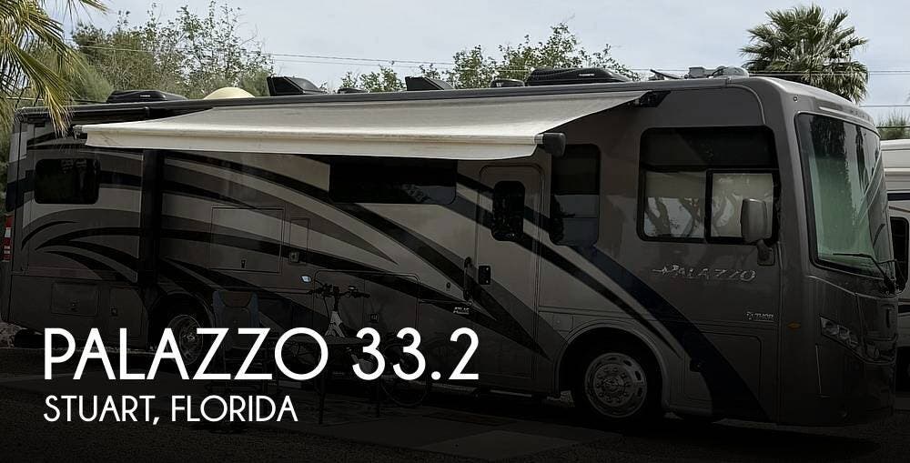 Used 2019 Thor Motor Coach Palazzo 33.2 available in Stuart, Florida