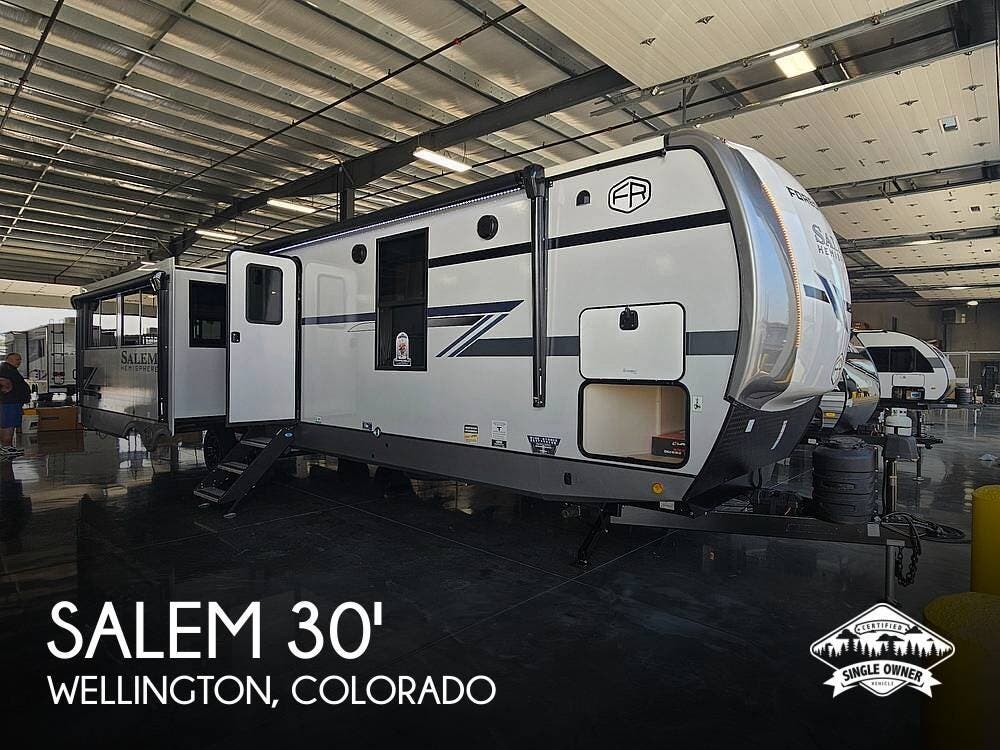 Used 2025 Forest River Salem Hemisphere 308RL available in Wellington, Colorado