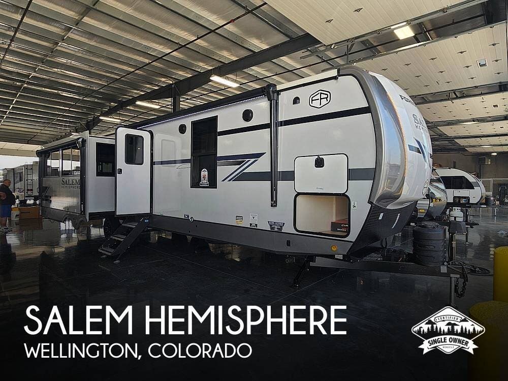 Used 2025 Forest River Salem Hemisphere 308RL available in Wellington, Colorado