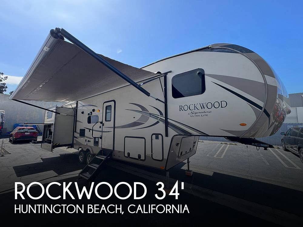 Used 2018 Forest River Rockwood Signature Ultra Lite 8301WS available in Huntington Beach, California